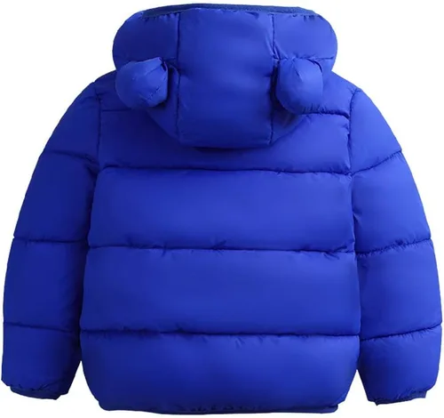 Vista 2 de ARTMINE Abrigos de invierno con capucha para bebés, niños y niñas, 12M - 5Y