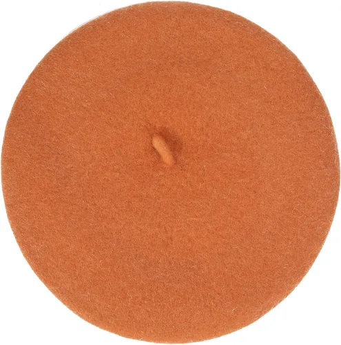 Vista 79 de ZLYC - Boina francesa de lana unicolor para mujeres y niñas