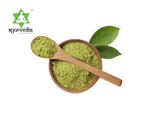 Vista 3 de Polvo de henna natural a base de hierbas para el cabello, color y acondicionador sin químicos con amla, shikakai, hibisco y meti; 7.05 oz - Paquete