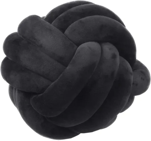 Vista 15 de Cyprinus Carpio Almohadas de nudo de 3 hebras hechas a mano, sin arrugas, decoración del hogar, almohada lumbar firme anudada, verde militar, 8 x 8