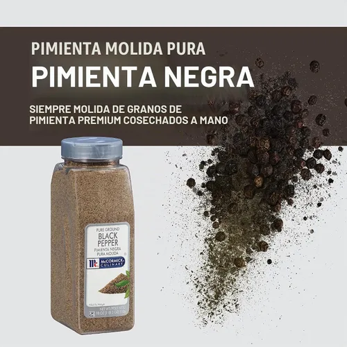 Vista 4 de McCormick Pimienta negra grande