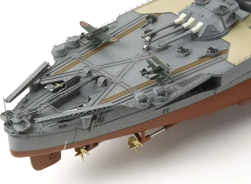Vista 4 de Tamiya, buque de guerra japonés Yamato, modelo para armar