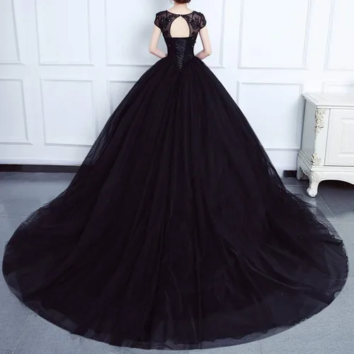 Vista 7 de SISROL Enagua de crinolina para mujer, 6 aros, longitud hasta el suelo, falda de crinolina para vestido de novia, vestido de baile de novia
