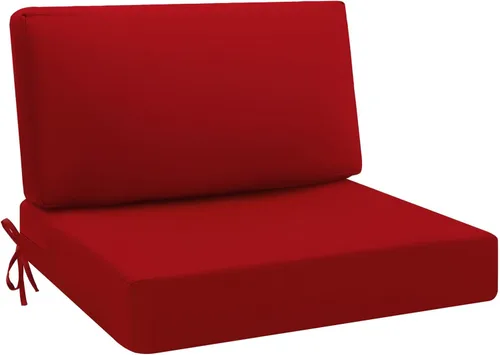 Vista 17 de idee-home Cojines impermeables para asiento de exteriores, para muebles de patio, cojines de repuesto para asiento profundo Hampton Bay