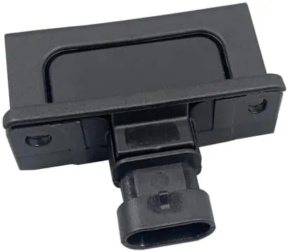 Vista 4 de 1 par de pastillas de interruptor de liberación de manija de puerta exterior izquierda y derecha compatibles con Corvette C6 2005-2013 22751230