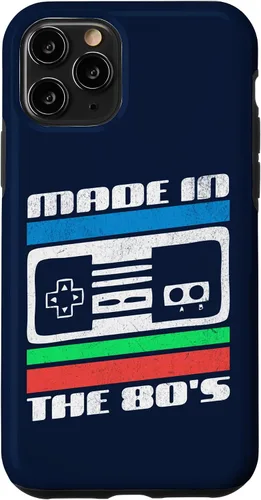 Vista 10 de Funda gráfica para iPhone 15 Made in the 80s Retro Vintage Video Game Controller