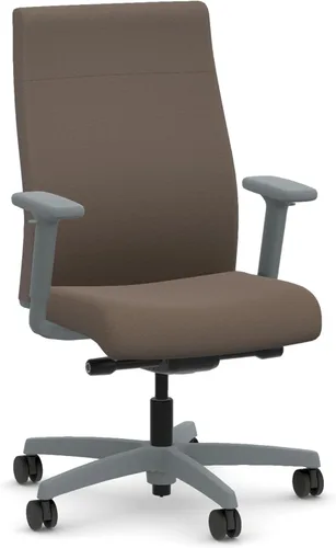 Vista 15 de HON Ignition 2.0 - Silla de oficina de tela, tapizada, brazos ajustables, silla de oficina ergonómica ejecutiva reclinable, con inclinación