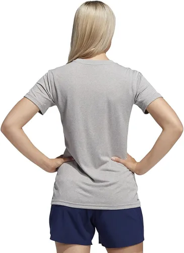 Vista 2 de adidas Camiseta Creator Climalite de manga corta con cuello redondo para mujer, 12H5