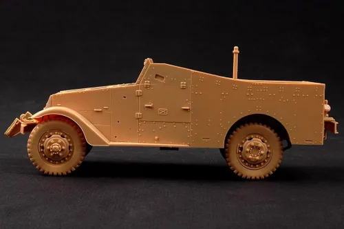 Vista 6 de Hobby Boss Kit de construcción de modelo de vehículo temprano de coche Scout blanco M3A1 (HY82451)