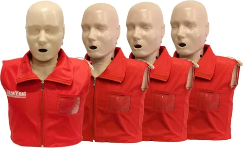 Vista 5 de Equipo de entrenamiento para RCP con maniquíes Prestan Ultralite, WNL para el entrenamiento de DESA, y más de MCR Medical