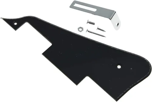 Vista 14 de KAISH Golpeador de guitarra Abalone Pearl LP con soporte negro para Epiphone Les Paul
