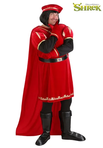 Vista 13 de Disfraz Lord Farquaad para Hombre Talla Plus Size Multicolor