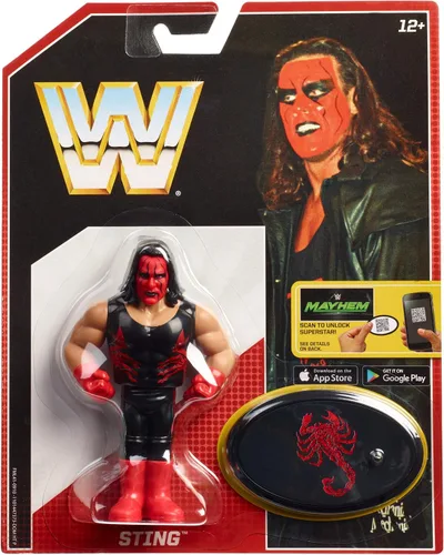 Vista 5 de WWE Sting Retro App Figura de acción