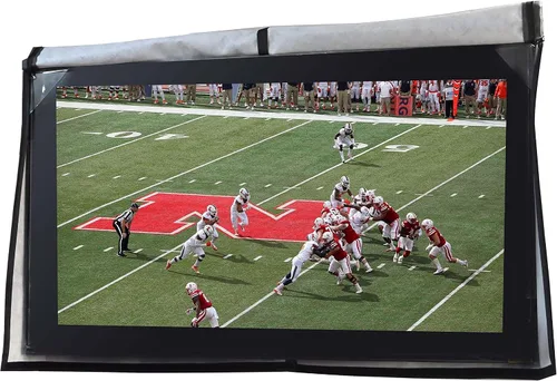 Vista 9 de Funda para TV al aire libre de 22"-24"-26", con forro resistente a rayones, protector LED de pantalla, mejor compatibilidad con monturas y soportes