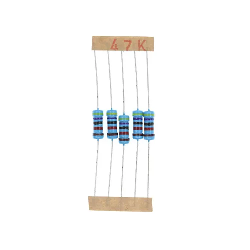 Vista 41 de 100PCS 1 vatios 1W 0R1 0.1 ohmios 1% resistencia de película metálica