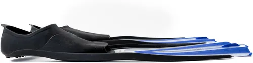 Vista 5 de Bonassi Anthias Fins - Color azul - Talla USA 2/3 - EU 34/35 - Aletas de bolsillo para adultos para nadar, bucear y roncar - Ultra ligeras perfectas