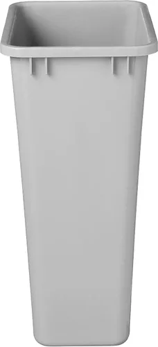Vista 3 de Hardware Resources Gray 50 Quart Plastic Waste Container Gris