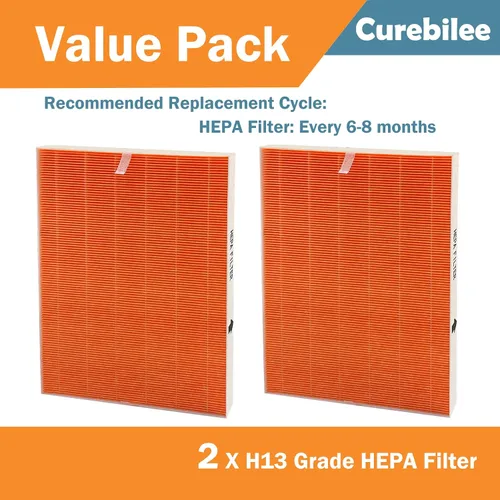 Vista 3 de 116131 Filtro de repuesto True HEPA I compatible con purificador de aire Winix C555, solo filtro HEPA de grado H13, se compara con el filtro I Winix