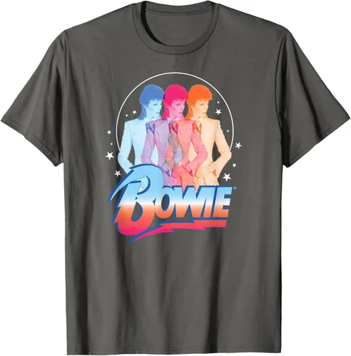Vista 59 de David Bowie - Camiseta Bowie 3D, Negro