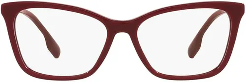 Vista 2 de BURBERRY BE 2348 3403 Bordeaux - Anteojos de gato (plástico, 2.087 in), Bordeaux