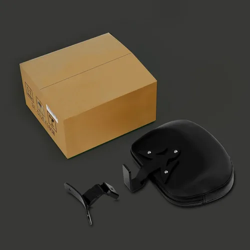 Vista 8 de TCT-MOTORPARTS Driver Rider - Almohadilla de respaldo para Harley Touring 2009-2023 Road King Street Road Electra Glide Ultra Black Stitching