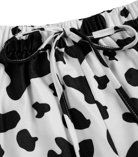 Vista 4 de Avanova Lindos conjuntos de pijama de 2 piezas para mujer, camiseta sin mangas y pantalones cortos