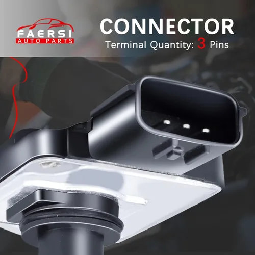 Vista 55 de Medidor de sensor de flujo de aire masivo MAF compatible con Ford con E-150 4.6L, 5.4L 2004-2014, para Ford E-150 Club Wagon 5.4L Reemplazo
