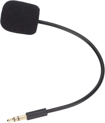 Vista 6 de Vbestlife Micrófono universal de juego de 0.138in, reemplazo del micrófono de auriculares, micrófono de repuesto flexible de 360 grados