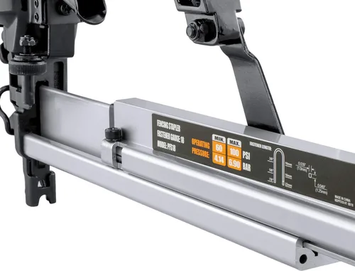 Vista 4 de Freeman PFS18 - Grapadora neumática de calibre 18 de 7/8 pulgadas con gancho para cinturón