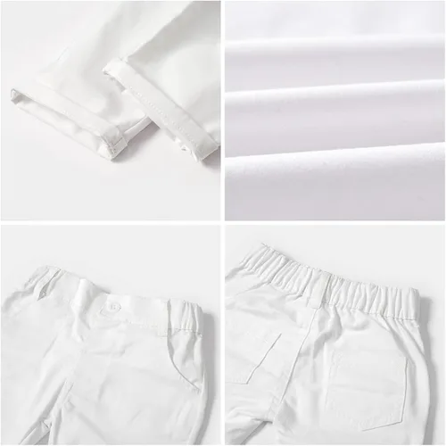 Vista 5 de Camisa de rayas para caballero de 1 Navidad con corbatín pantalones largos con tirante ropa