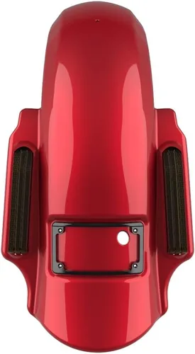 Vista 17 de Advanblack Dominator - Guardabarros trasero estirado para Harley Davidson Touring 2014+, deslizamiento de treet, Road Glide