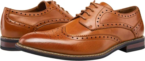 Vista 7 de Jousen Men's Dress Shoes Classic Mens Oxfords Formal Business Shoes Modern Derby Oxford