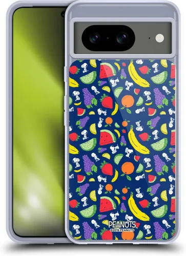 Vista 25 de Head Case Designs Officially Licensed Peanuts Charlie and Snoopy Naturally Sweet Gel Case [Military Grade Protection] Compatible with Google Pixel 8