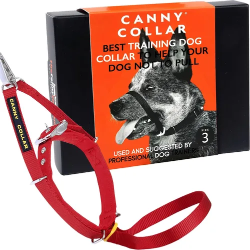 Vista 26 de Canny Gentle - Collar de cabeza de entrenamiento para perros sin tirones, color negro, talla 4 Kind, safe, comfortable & gentle, trains your dog