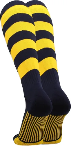Vista 22 de TCK Winger Hoop - Calcetines de rugby con rayas para hombre