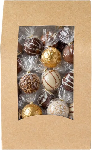 Vista 6 de Restaurantware Cajas de papel para llevar - 1 ventana - Kraft - Ángulo - Caja de 50 ct