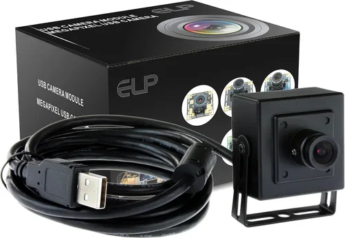 Vista 4 de ELP Cámara USB de poca luz de gran angular de 0.083 in para computadora Sistema de video industrial para el hogar 1.3 megapíxeles 960P 0.01lux Mini