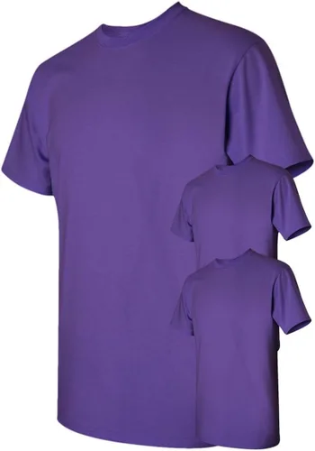 Vista 297 de Gildan Camiseta G500 para hombre Ceniza/baya
