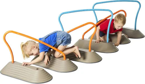 Vista 7 de GONGE Mini Parkour® Set - Campo de obstáculos para mejorar el desarrollo físico, la coordinación y las habilidades cognitivas a través del juego