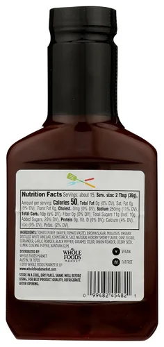 Vista 2 de 365 by Whole Foods Market, Salsa de barbacoa original, 19.5 onzas