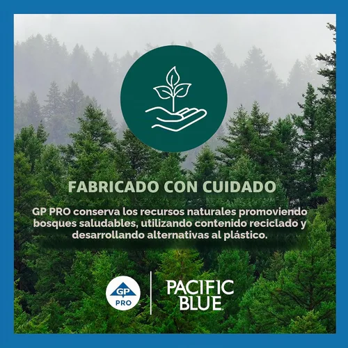 Vista 9 de Rollo de toallas de papel Pacific Blue Ultra de alta capacidad 1 Caja(s), 1 Toallas/Caja