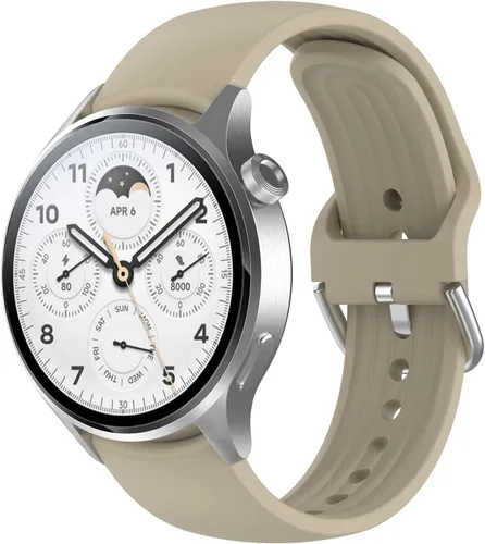 Vista 17 de Senter Correa de repuesto de liberación rápida de goma suave de 0.866 in para reloj inteligente Xiaomi S1 pro