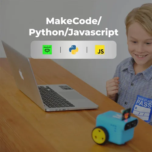 Vista 7 de ELECFREAKS Microbit Tpbot-Edu - Kit de versión de control preciso ángulos e direcciones adecuado para proyectos STEM, BBC Micro:bit DIY Coding Car