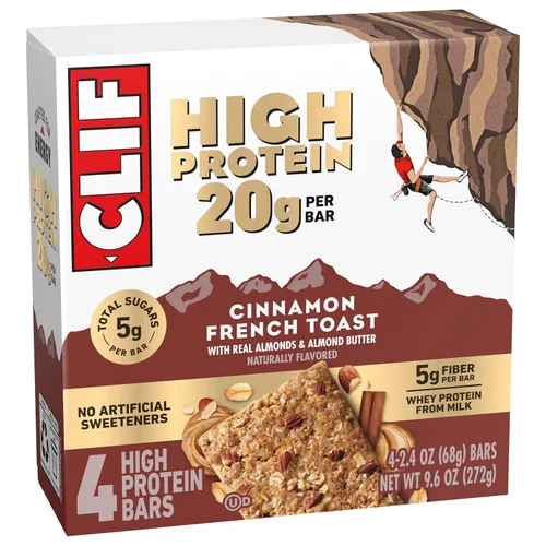 Vista 10 de CLIF - Barras de proteína de tostadas francesas de canela y alta proteína