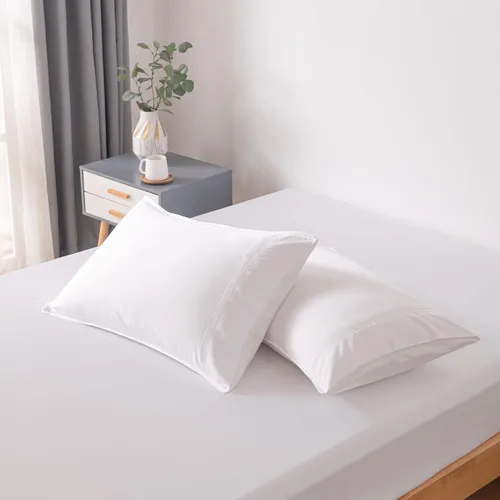 Vista 11 de Bella Coterie - Juego de fundas de almohada de bambú de lujo de tamaño estándar, 100% viscosa de bambú cultivada orgánicamente, ultra suave, Negro