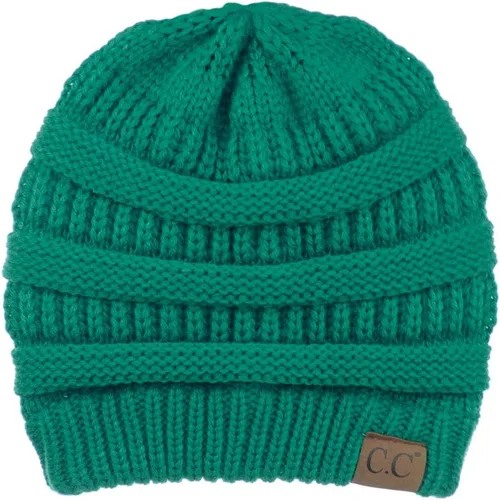 Vista 355 de C.C Trendy Warm Chunky Soft Stretch Cable Knit Beanie
