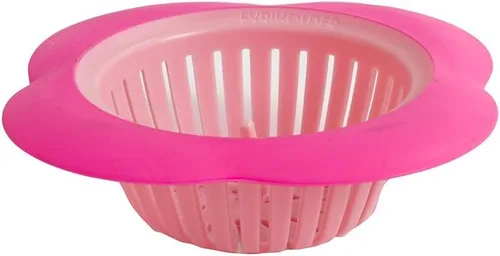 Vista 4 de Evri-Sink - Colador de fregadero con borde ancho grande, herramienta para fregaderos de cocina, se adapta a la mayoría de fregaderos de cocina