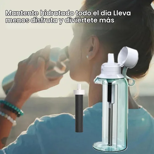 Vista 6 de Filtro de botella de agua de repuesto para Brita BB06 compatible con Brita Hard Side y Sport Bottle Filter – Sin BPA (paquete de 5)