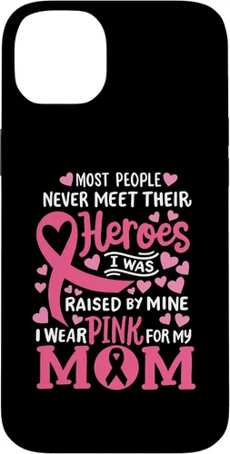 Vista 15 de Breast Cancer Awareness Wear Pink for My Mom Support Kids Case for iPhone 17