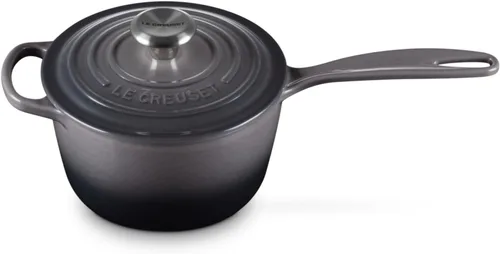 Vista 23 de Le Creuset Cacerola Signature de hierro fundido esmaltado, 1.75 cuartos de galón., Artichaut